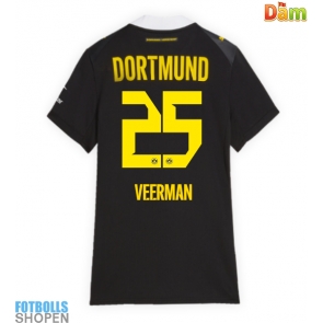 Billiga Borussia Dortmund Joey Veerman #25 Bortatröja Dam 2026-27 Kortärmad